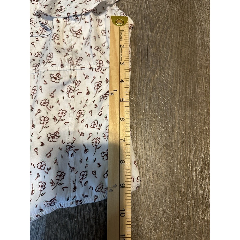 Free People Stay With‎ You Floral Cropped Tank Top Size Small S - Picture 3 of 9